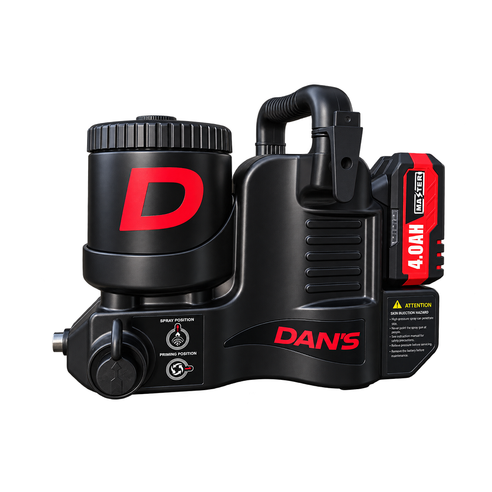 Dan’s Compact  Cordless Airless  Paint Sprayer (Black)