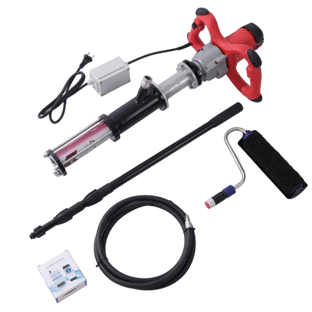 DAN'S Putty & Plaster Texture Pump - Auger System - Up to 2mm Grain