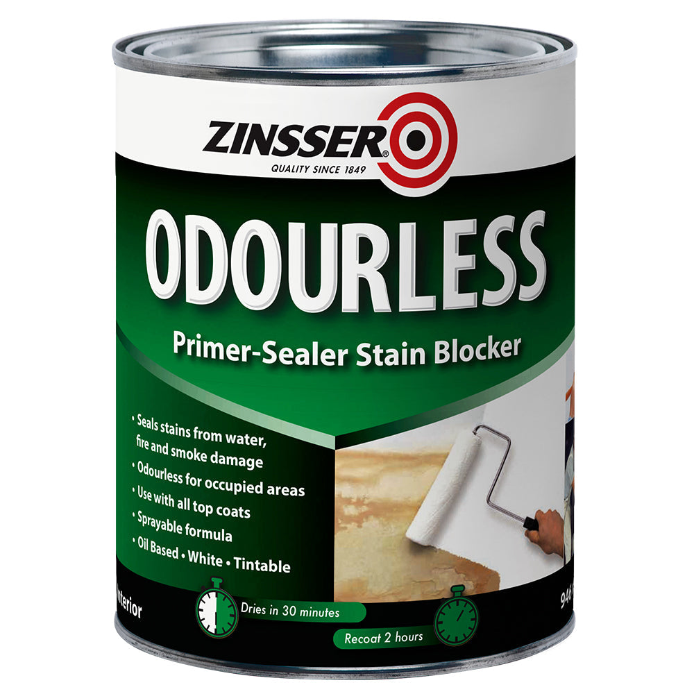 Zinsser Odourless Primer Sealer Stain Blocker