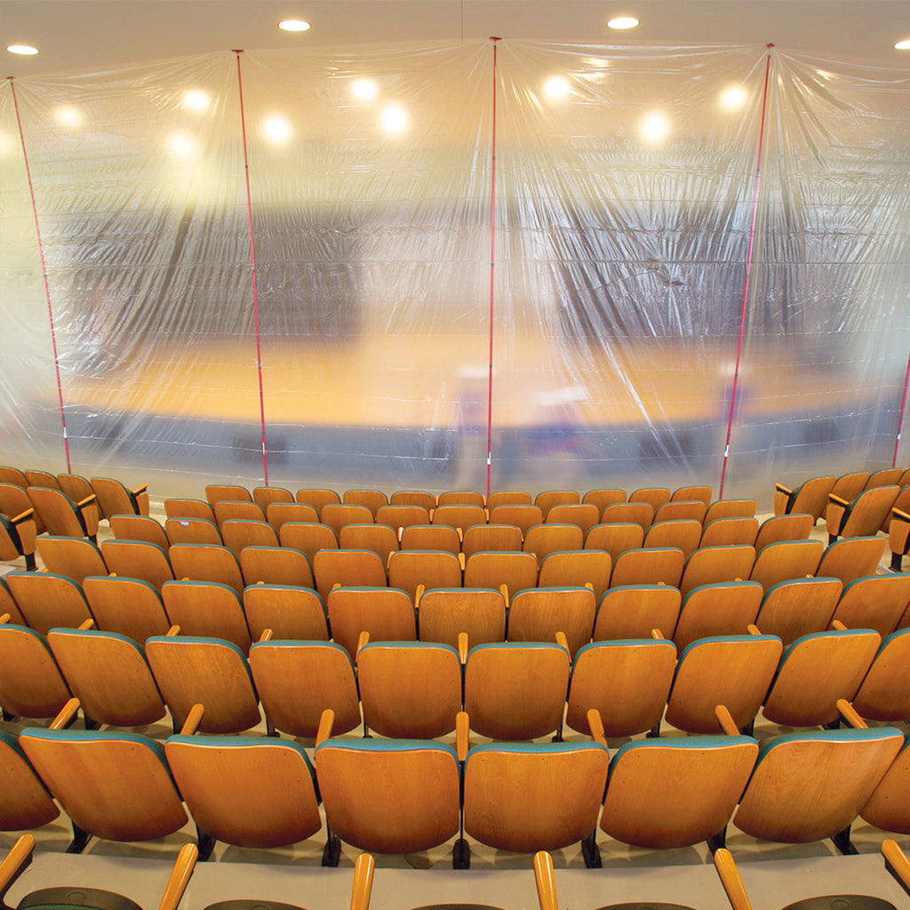 ZipWall 2 x Super-Tall Spring Loaded Poles With Jacks (1.6m-6.1m) for Extra Tall Ceilings (ZST2)