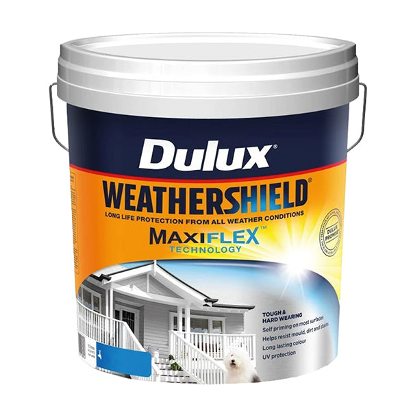 DULUX Weathershield Low Sheen 15L - Order Paint Online