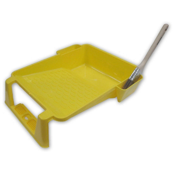 Uni-Pro 230mm Roller tray with Paint brush holders