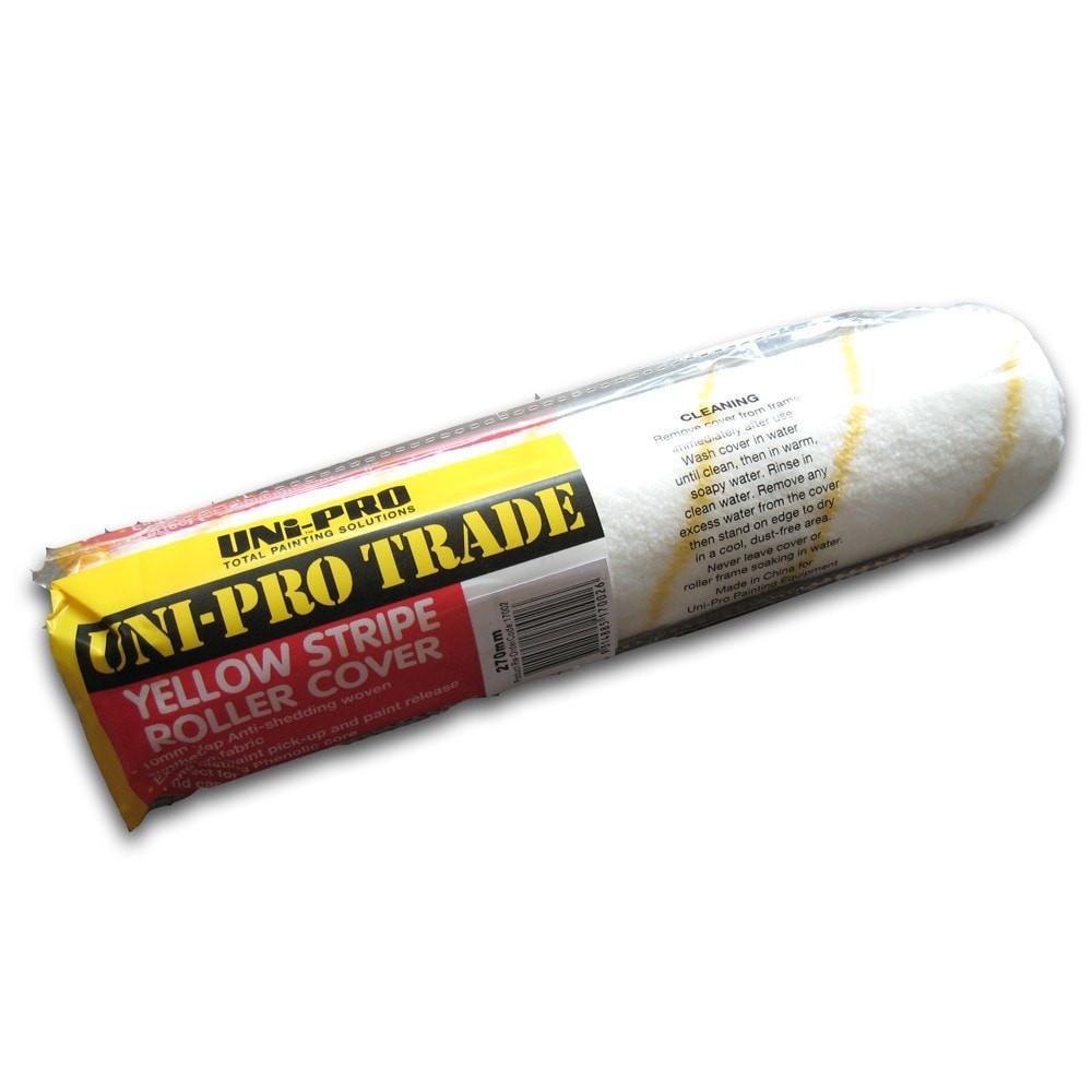 Uni-Pro Trade Woven Synthetic Yellow Stripe 10mm nap