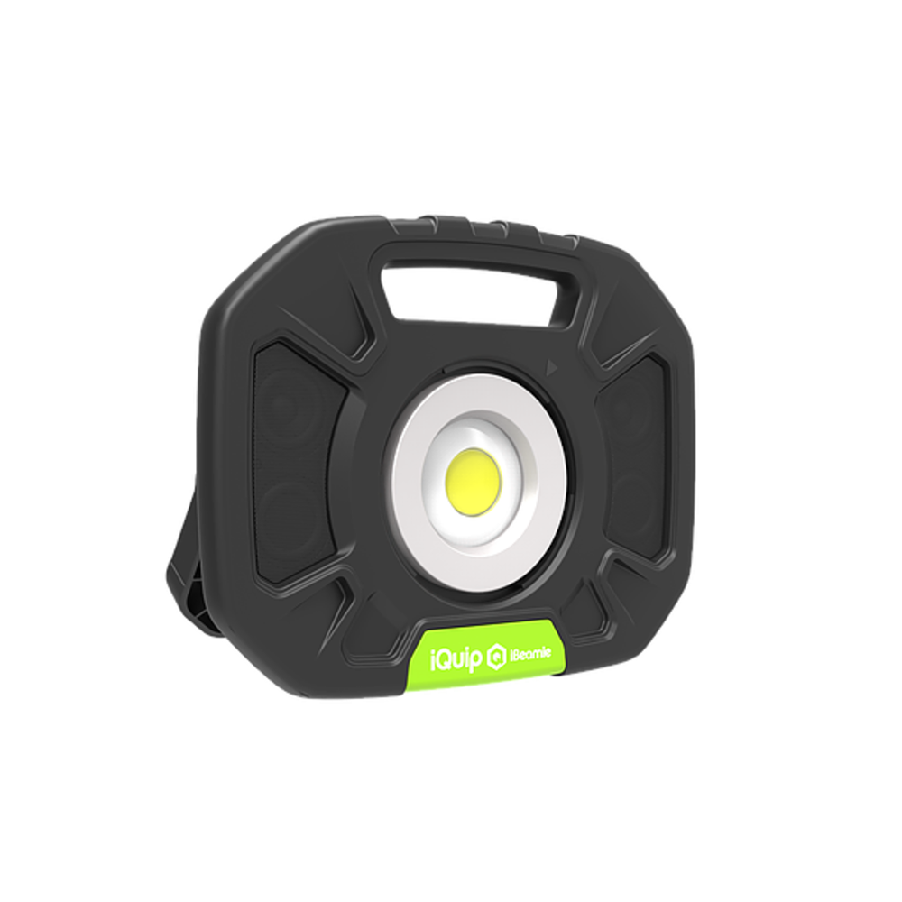 iQuip iBeamie LED Cordless Portable Light 40w with Bluetooth Speaker 18LB40S