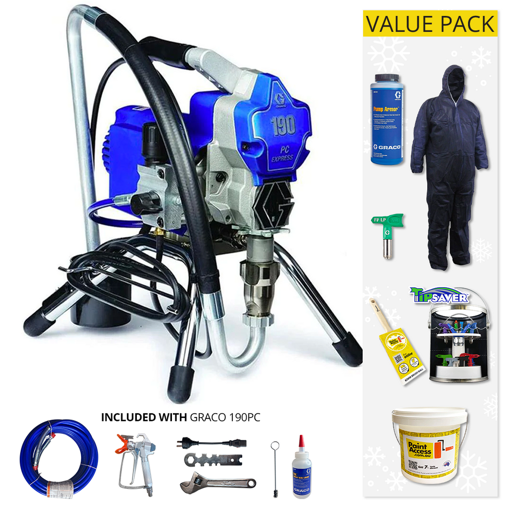 Graco Ultra 190PC - 395PC Pro Electric Airless Sprayer with Value Pack