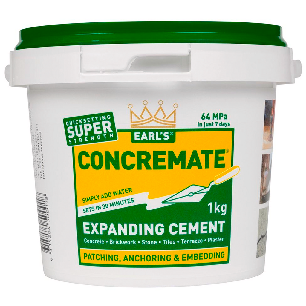 Timbermate Concremate Expanding Cement Range