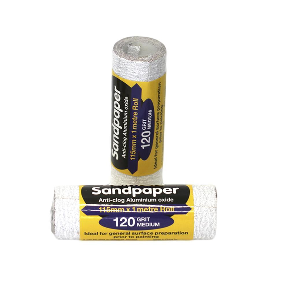 Uni-Pro Anti-Clog Sandpaper 1mt Rolls Aluminium Oxide