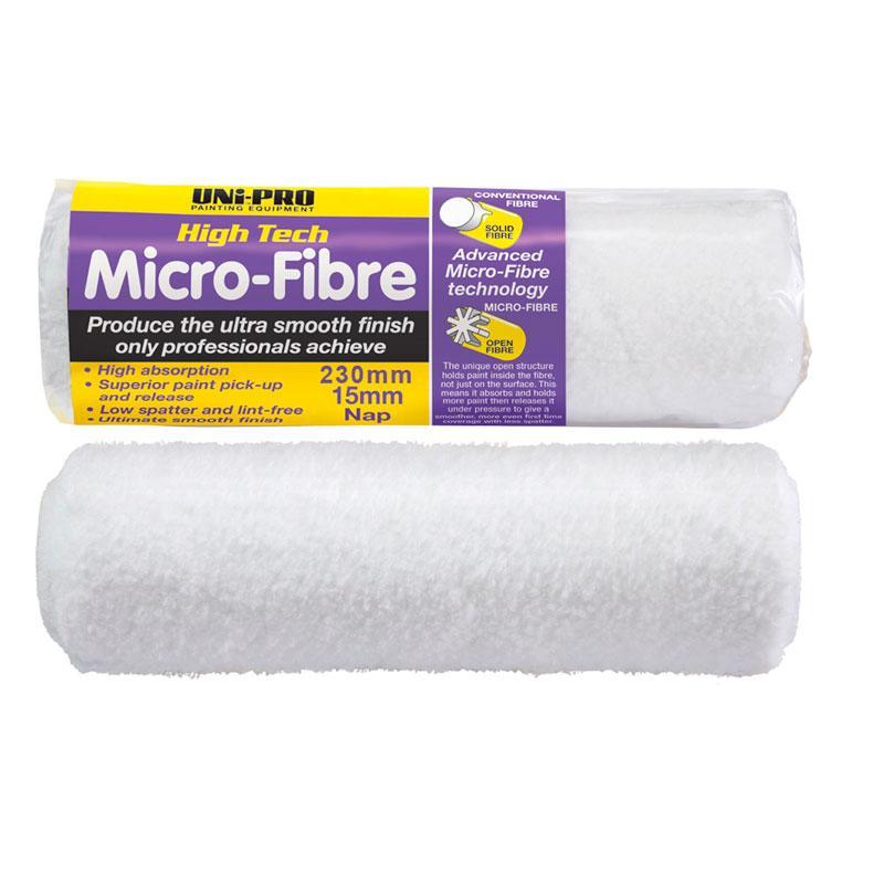 Uni-Pro High Tech Microfibre Roller Covers 230mm - 460mm