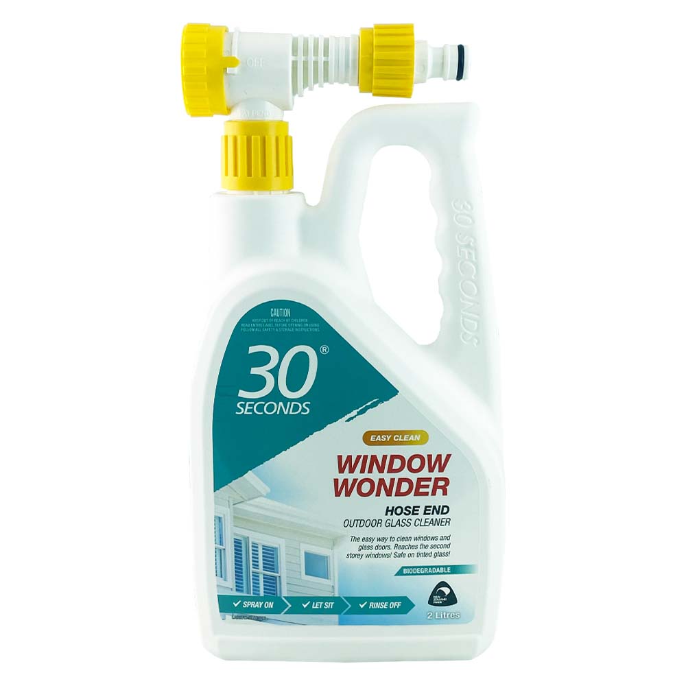 30 Seconds Window Cleaner 2L for Garden Hose