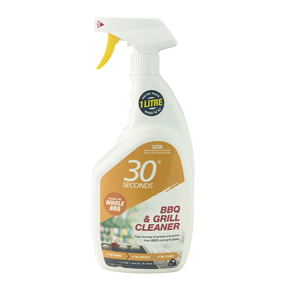 30 Seconds BBQ and Grill Cleaner - 1L Spray