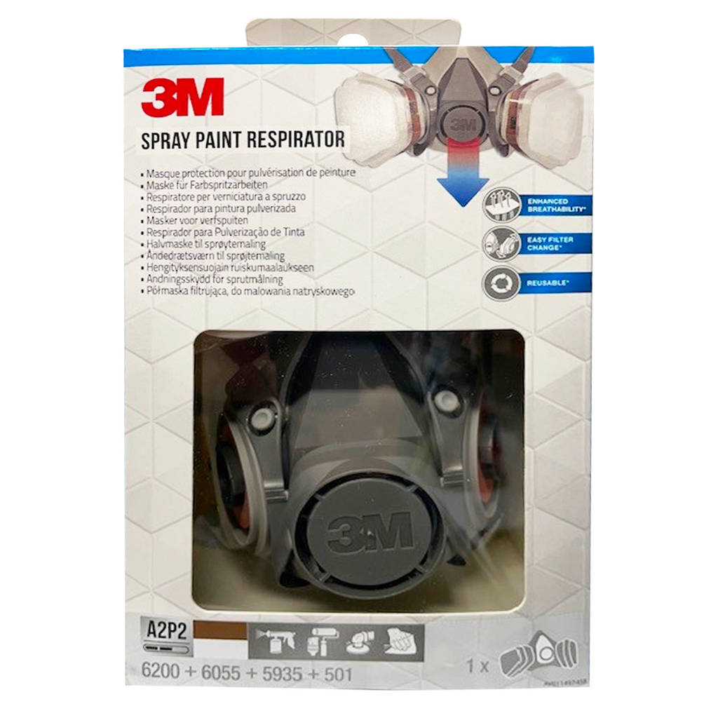 3M 6200 Spray Paint Respirator A2P2 KIT