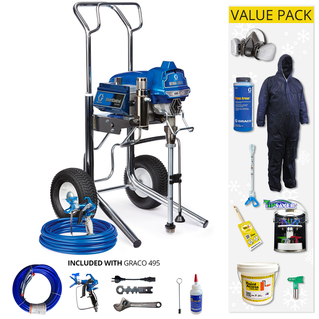 Graco Ultra 495PCPro Electric Airless Sprayer Range