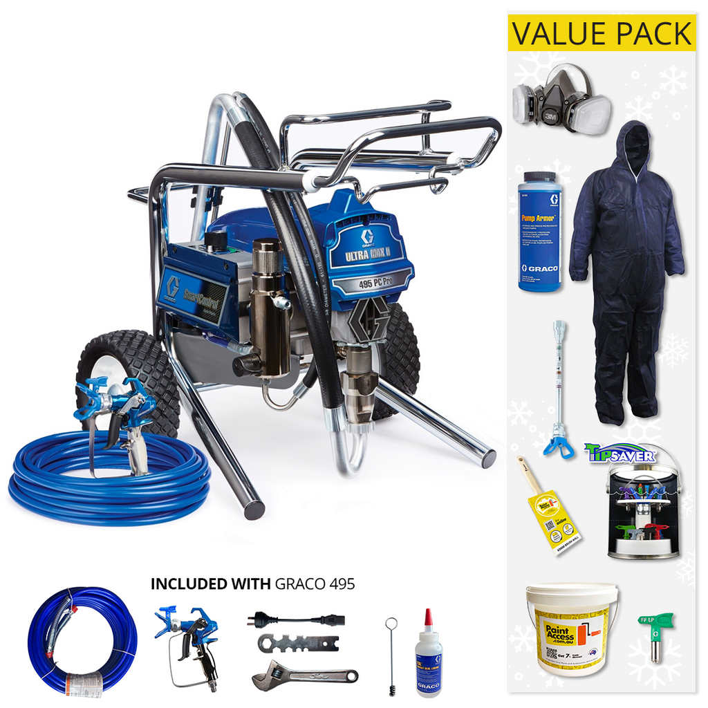 Graco Ultra 495PCPro Electric Airless Sprayer Range