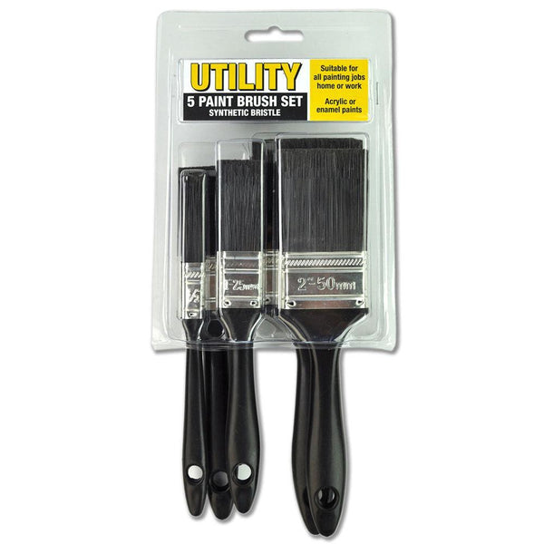 Uni-Pro Synthetic Bristle Utility Brush Set