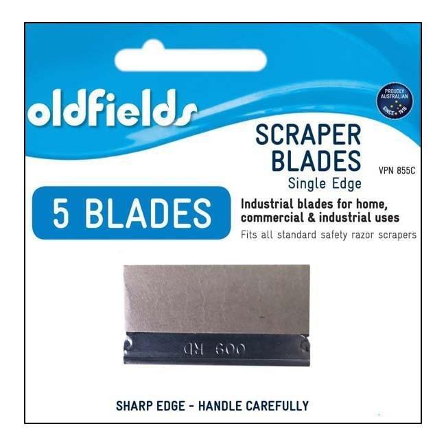 Oldfields Craftsman Safety Razor Scraper Blades (5 Pack)