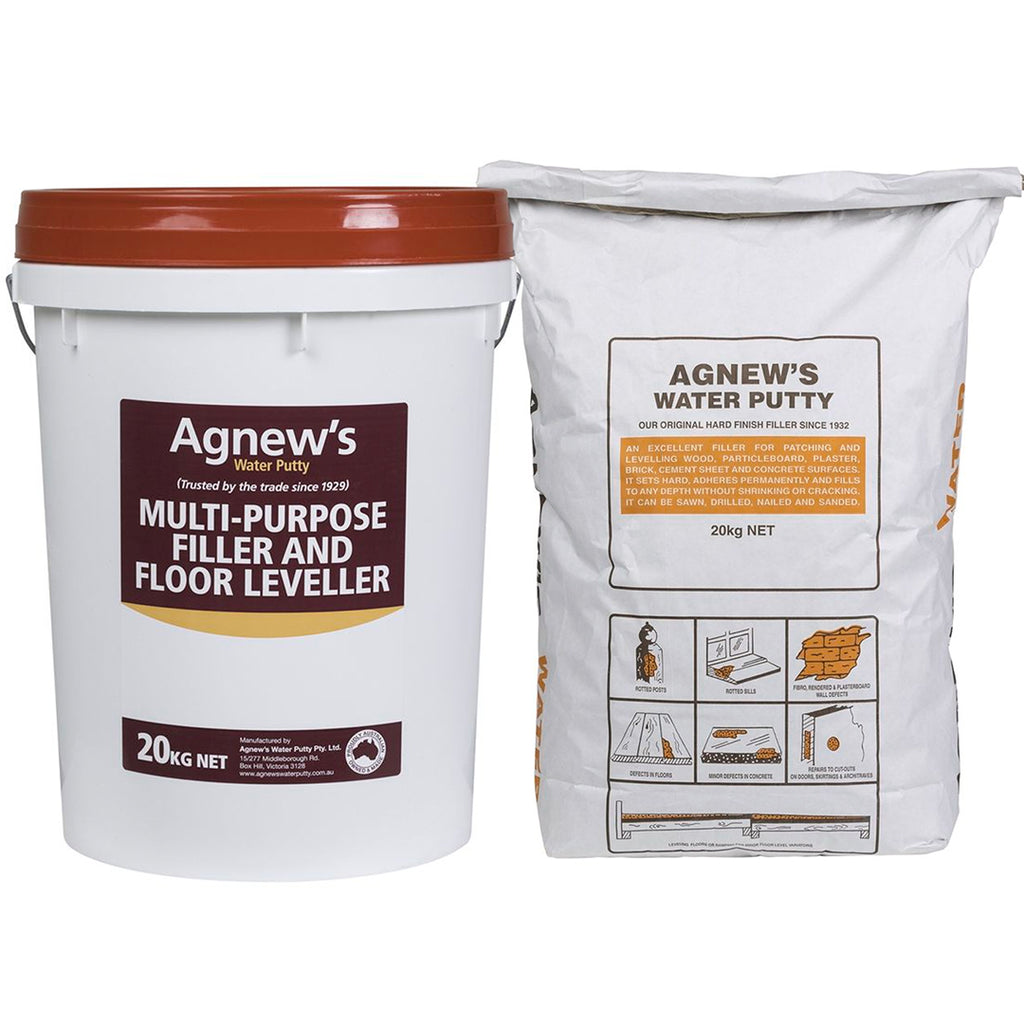 Agnew’s Water Putty Range