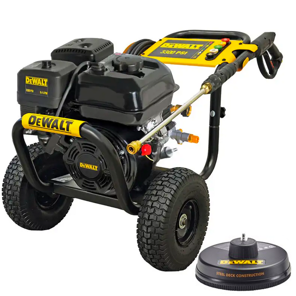 DEWALT 3300psi Petrol Washer with Scrubber