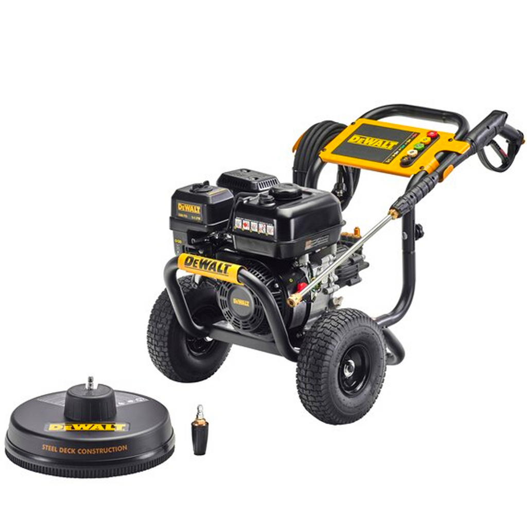 DEWALT 3300psi Petrol Washer with Scrubber