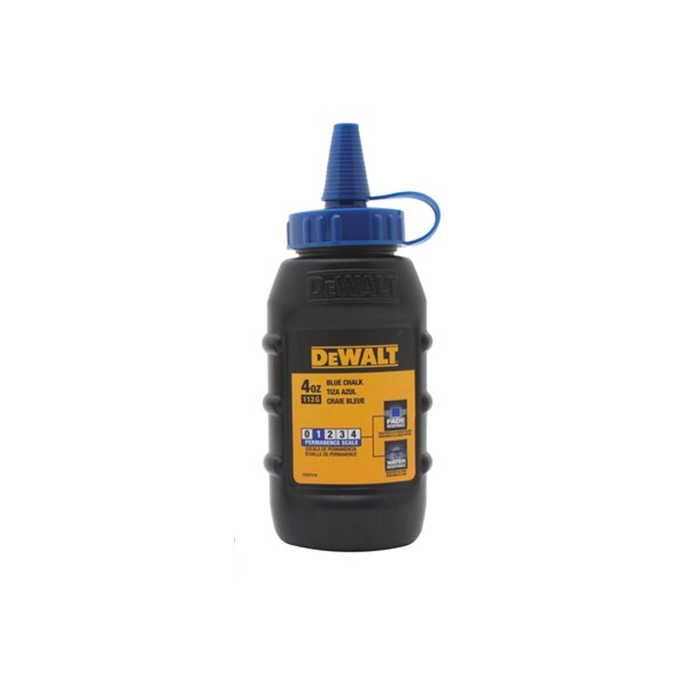 DEWALT Dewalt Cast Aluminium Chalk Reel 30M/100' With Blue Chalk - DEWDWHT47309L