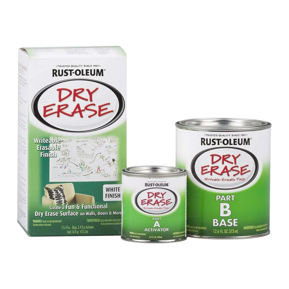 Rust Oleum Whiteboard Dry Erase Kits