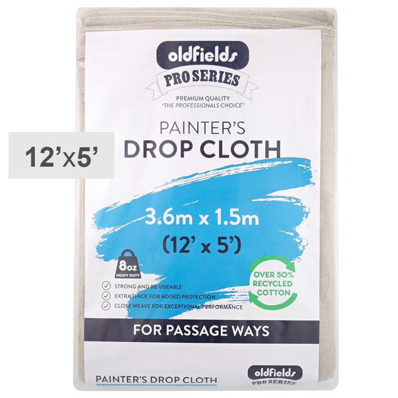 Oldfields Pro Series Drop Cloth 3.6m x 1.5m (874P)