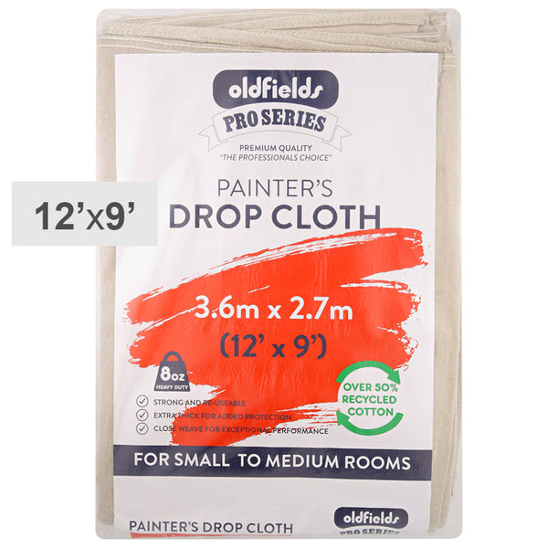 Oldfields Pro Series Drop Cloth 3.6m x 2.7m