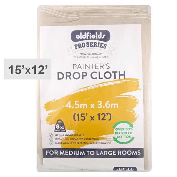 Oldfields Pro Series Drop Cloth 3.6m x 4.5m