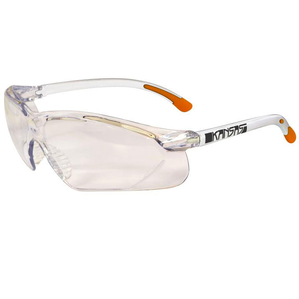 Maxisafe KANSAS Safety Glasses with Anti-Fog - Clear Lens
