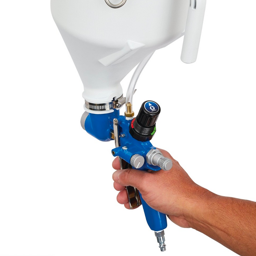 GRACO FastFinish Pressure-Boosted Hopper Gun (25D496)