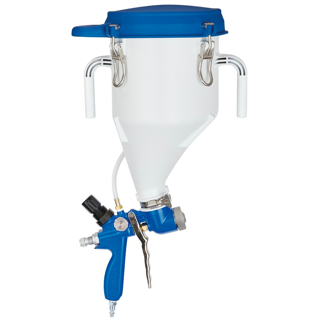 GRACO FastFinish Pressure-Boosted Hopper Gun 25D496