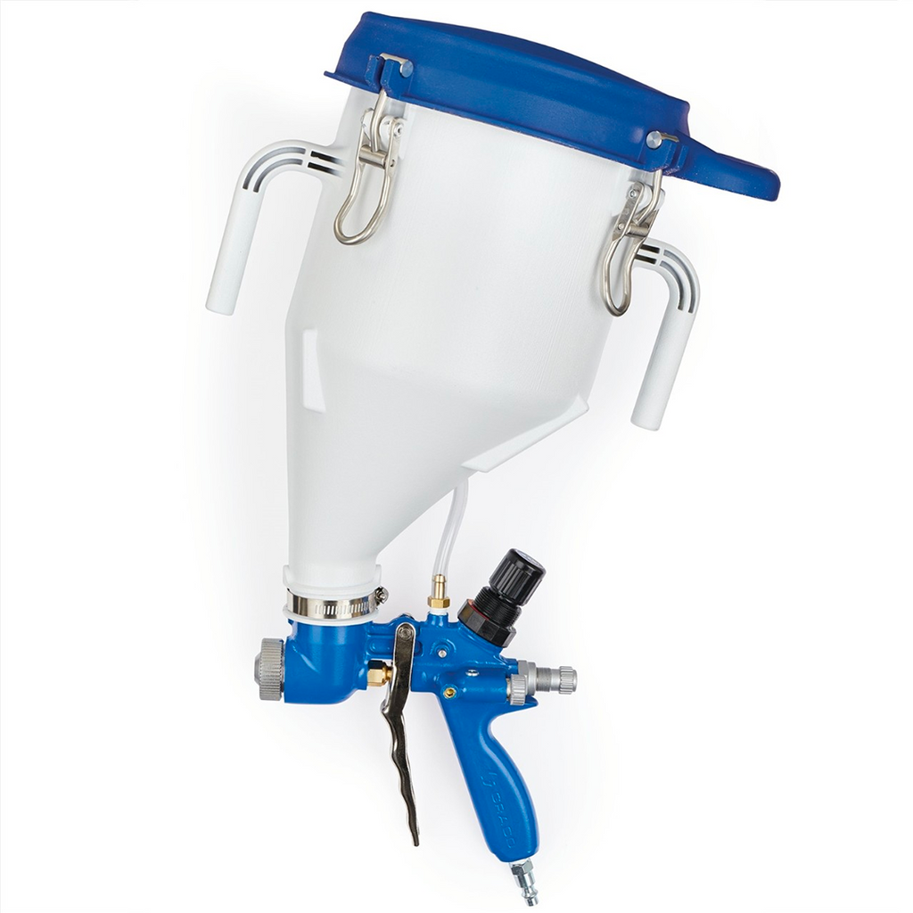 GRACO FastFinish Pressure-Boosted Hopper Gun (25D496)