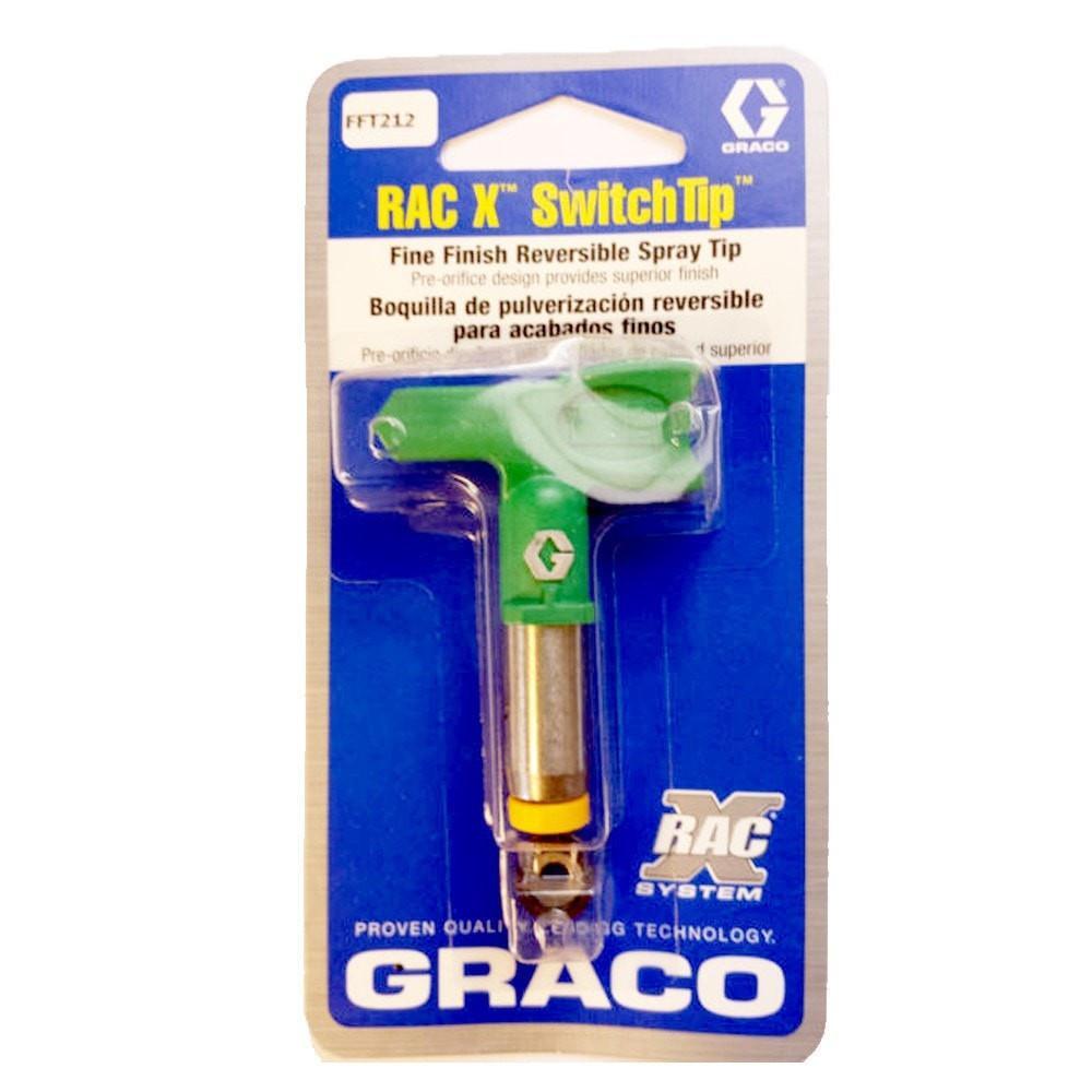 Graco Airless Fine Finish Low Pressure RAC X FFLP SwitchTips Green