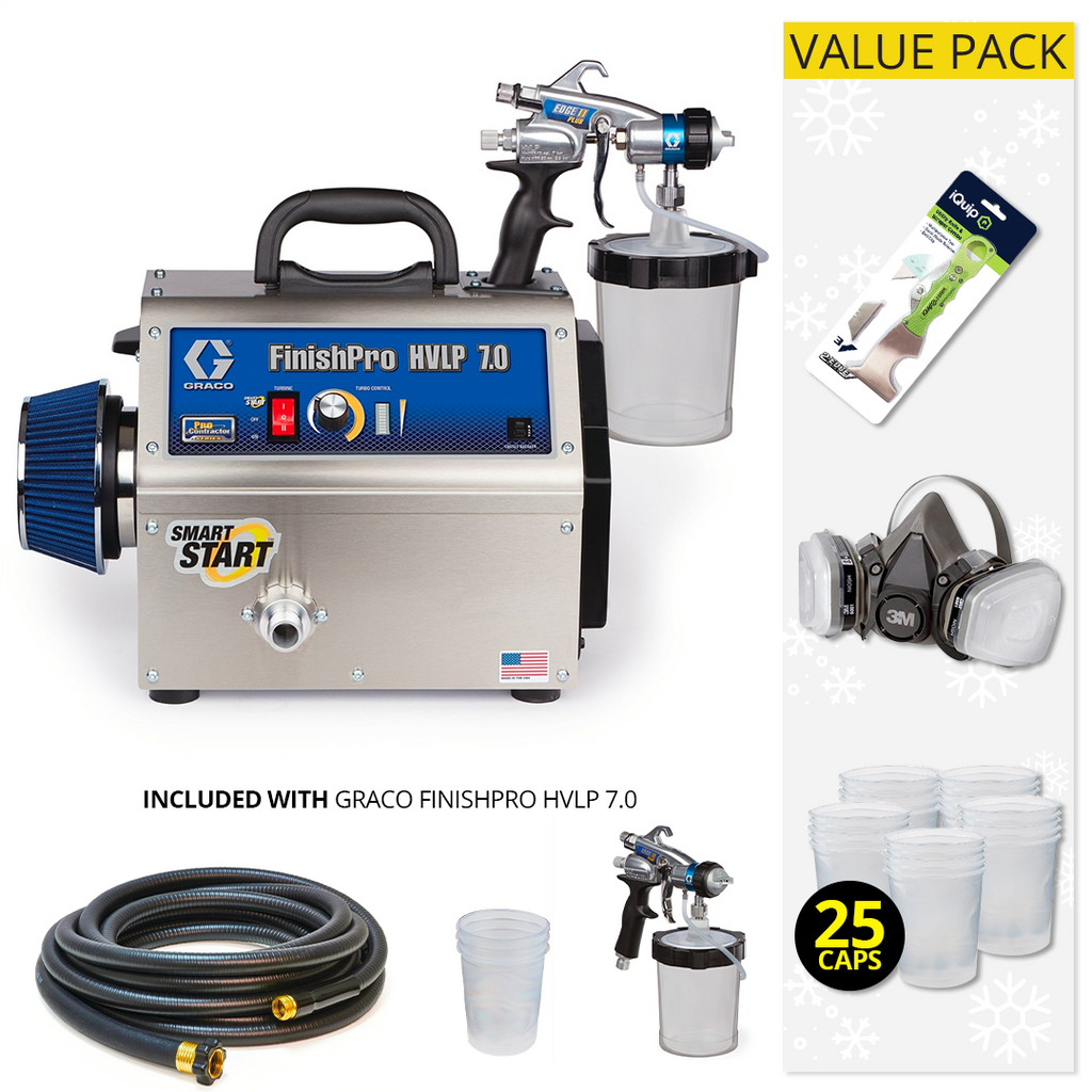 Graco FinishPro HVLP Sprayers Range with Value Pack