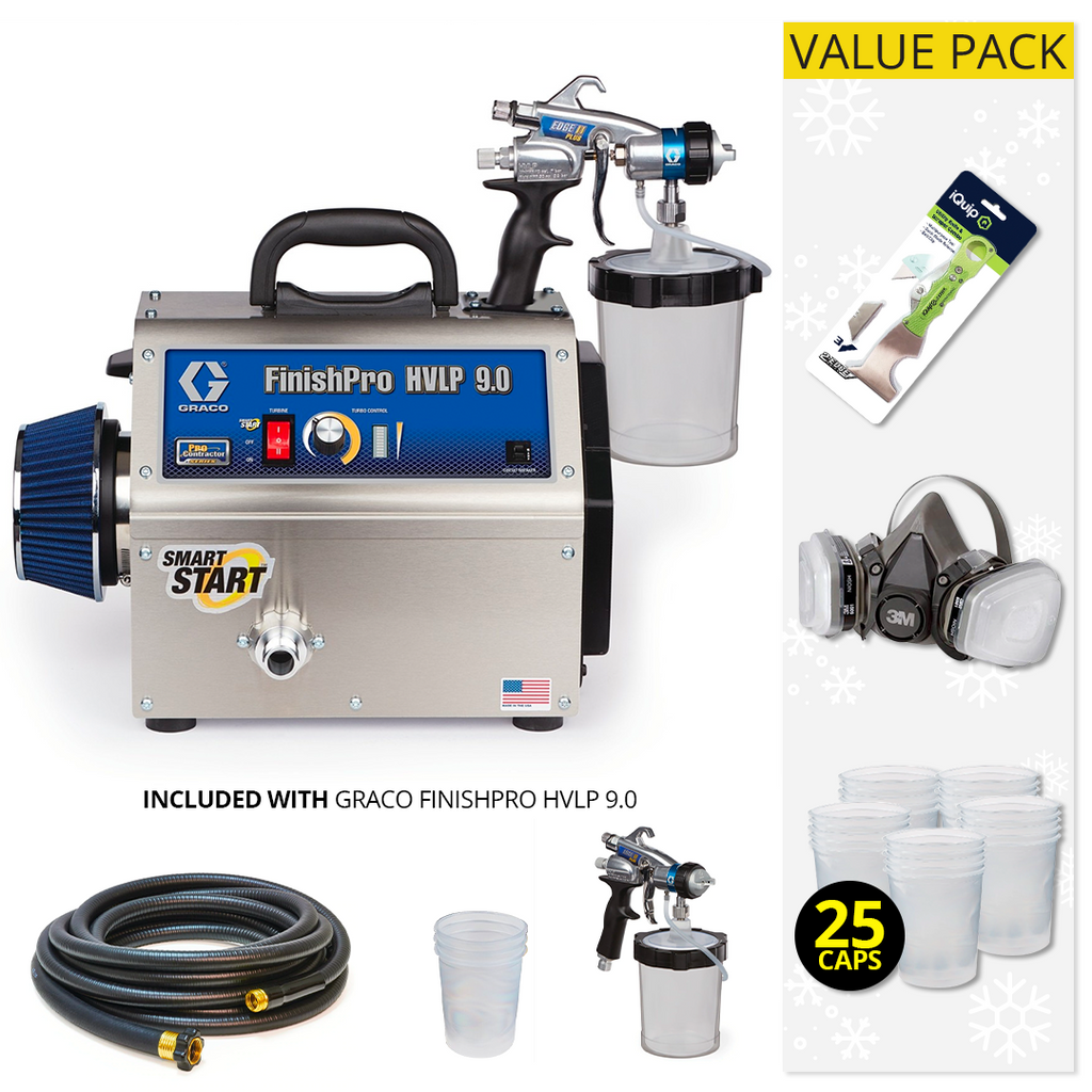 Graco FinishPro HVLP Sprayers Range with Value Pack