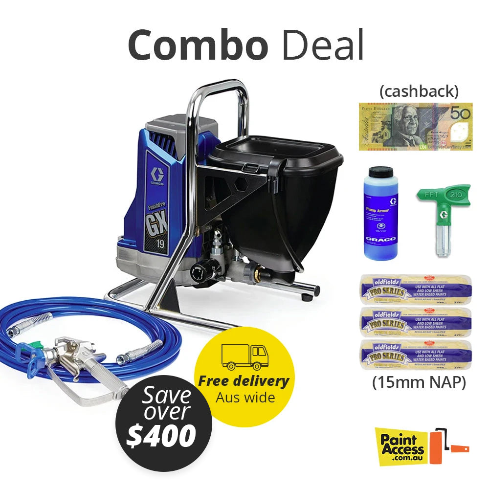 Finishpro gx 19 electric airless sprayer hotsell