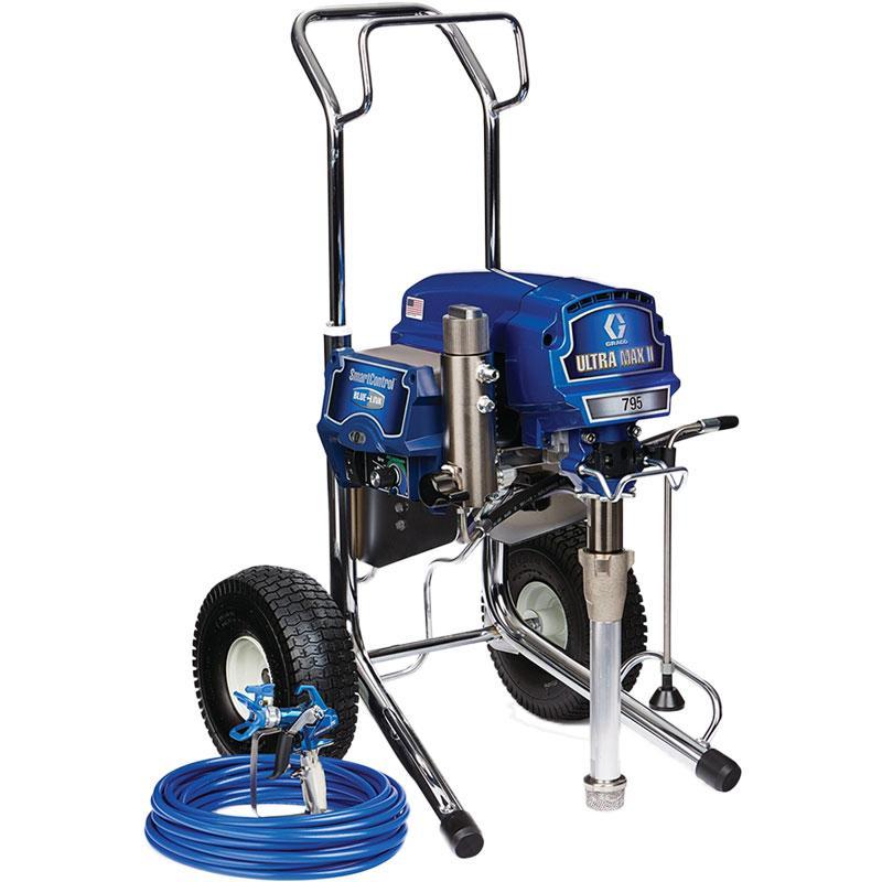 Graco Ultra Max II 795 Standard Electric Airless Sprayer - Hi-Boy Cart (17E617)