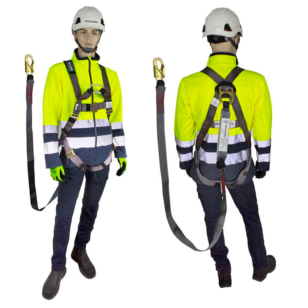 Maxisafe Full Body Harness & Lanyard Set