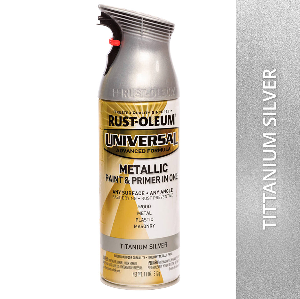 Rust-Oleum Universal Metallic and Flat Metallic Spray Paint Range