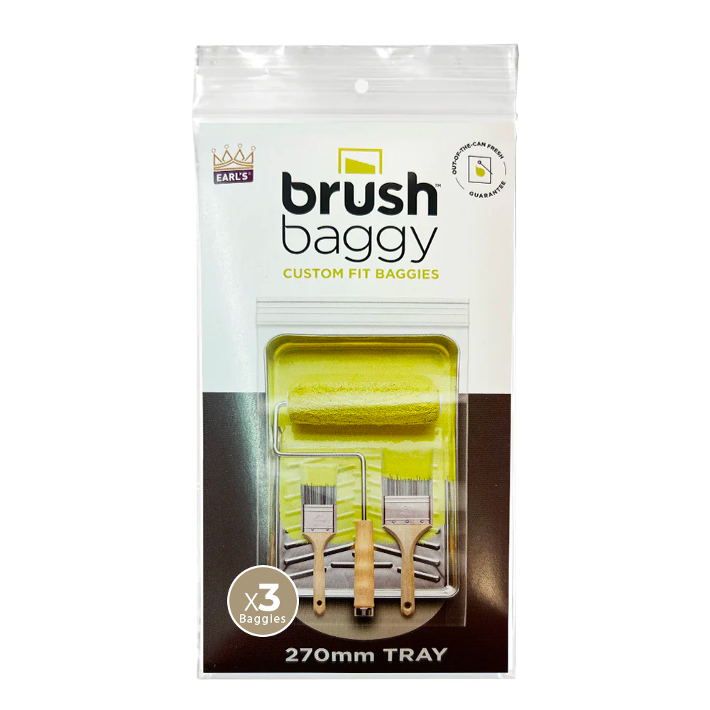 Earl’s Brush Baggy 270mm Roller Tray Bag 3 pk BBM402