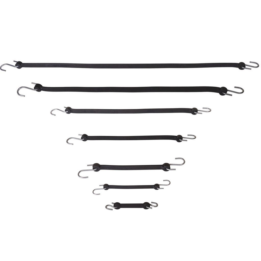 Earl's Quickties Rubber Tie-Down Straps Range
