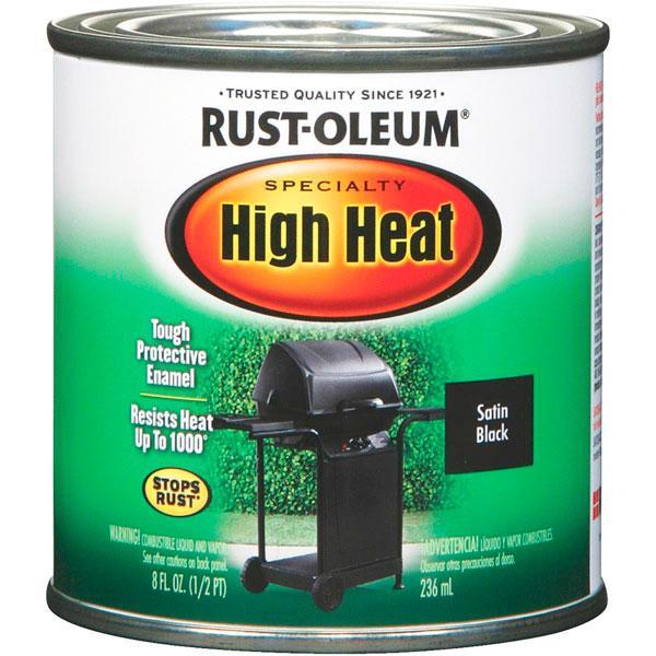 Rust-Oleum High Heat Brush on Paint (the best for BBQ)