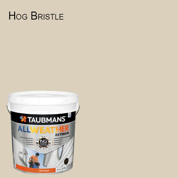 Taubmans All Weather Low Sheen - 10L - White Exterior Paint Self Priming  187200/10L