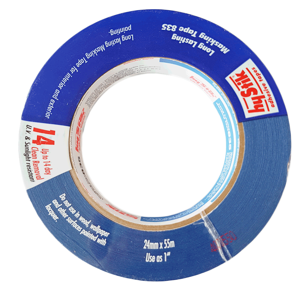 Hystik Blue 14 day Masking Tape 24mm x 55m