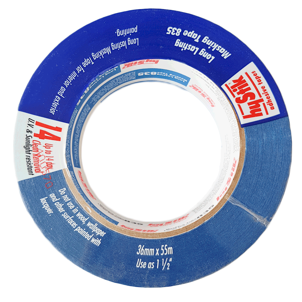 Hystik Blue 14 day masking Tape 36mm x 55m