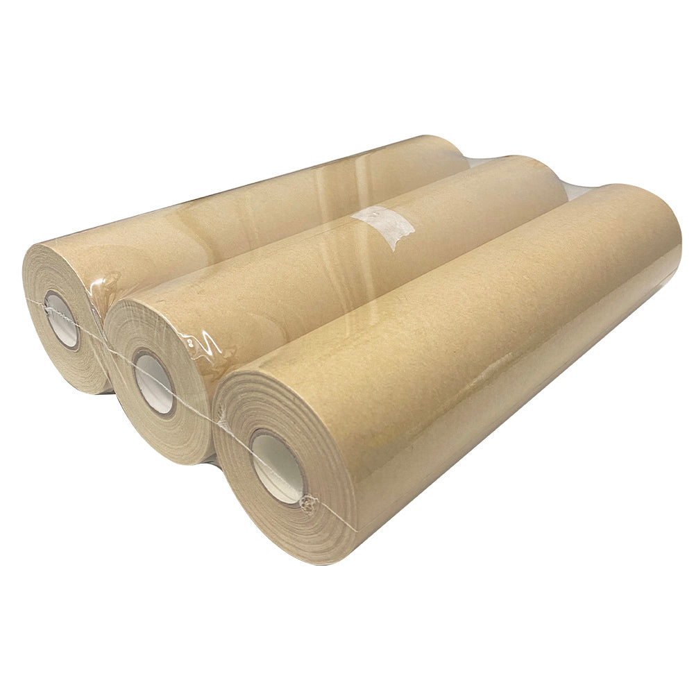 Promask Kraft Masking Paper 300mm x 50m Pack  and 150mm x 50m Range