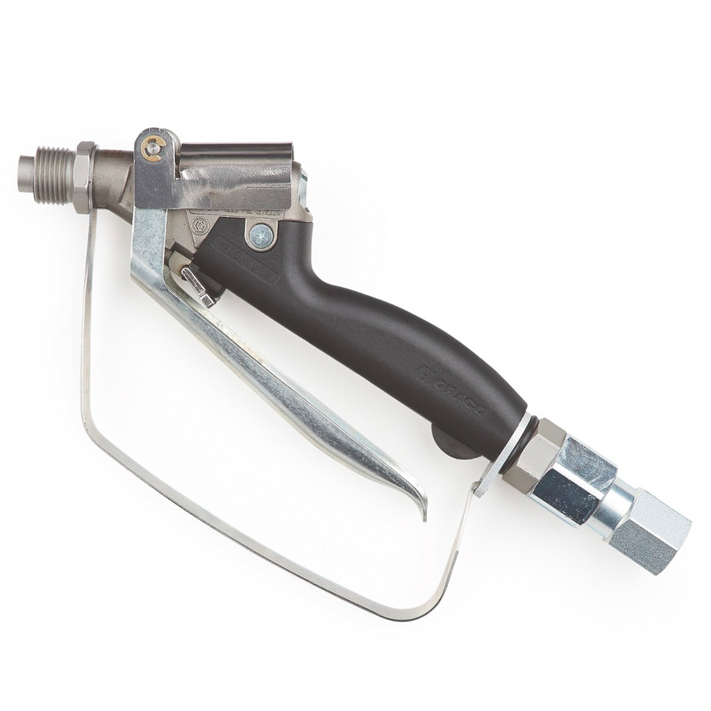 GRACO In-line Heavy-Duty Texture Airless Spray Gun, 4-Finger Trigger (245820)