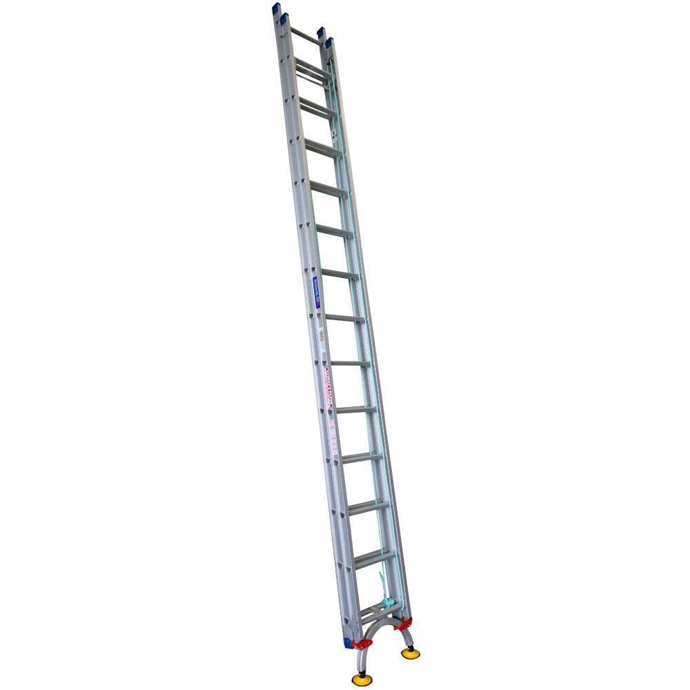 INDALEX Level Arc 4.4-7.8m 150kg Pro Series Aluminium Extension Ladder