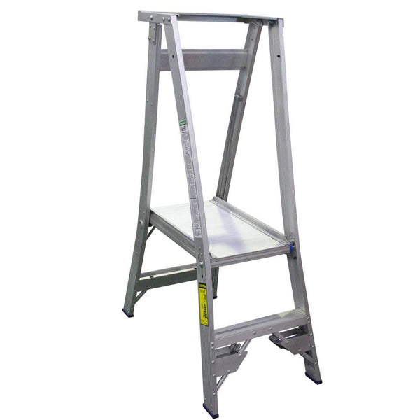 INDALEX 2-Step 1.5m/0.6m 150kg Pro Series Aluminium Platform Ladder