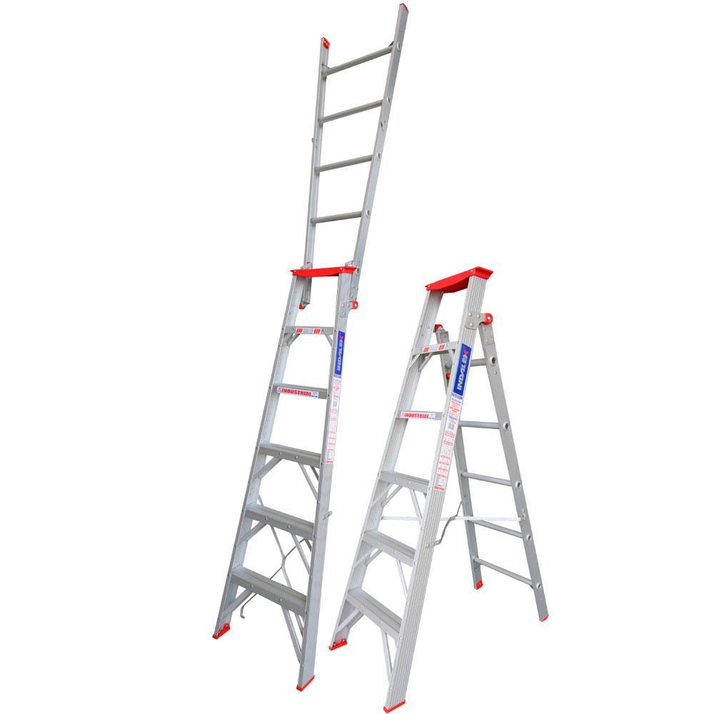 INDALEX 1.8-3.2m 135kg Tradesman Dual Purpose Aluminium Ladder