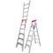 INDALEX 1.8-3.2m 135kg Tradesman Dual Purpose Aluminium Ladder